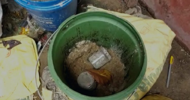 বিপুল পরিমাণ তাজা বোমা উদ্ধার জগদ্দলে,  আতঙ্ক এলাকায়