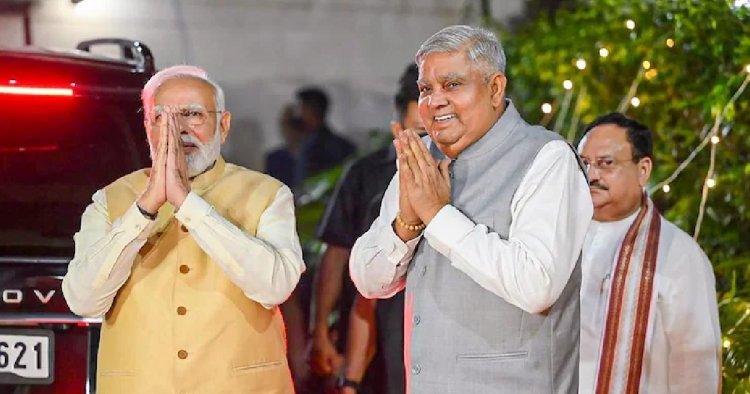রাজভবন থেকে উপরাষ্ট্রপতি ভবন, আলভাকে হারিয়ে জয়ী ধনখড়
