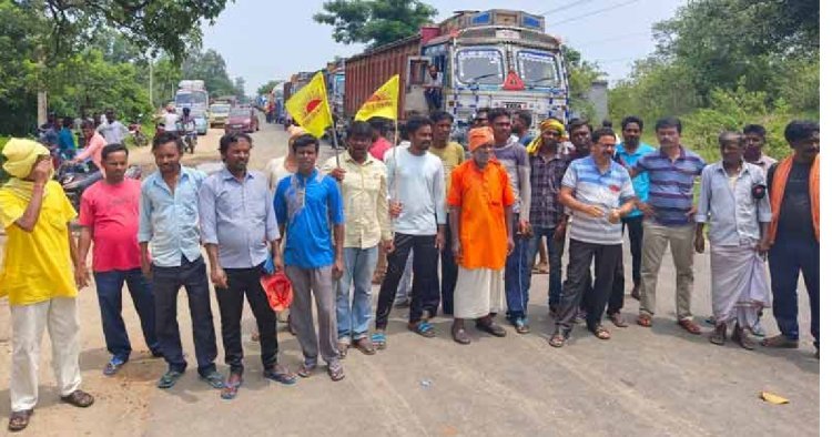 ST-তালিকাভুক্ত করার দাবি, বাংলা-ঝাড়খণ্ড, ওড়িশা শাখায় কুড়মি সমাজের রেল  অবরোধ