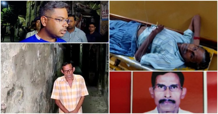 রাতের কলকাতায় গুলিবিদ্ধ মূক-বধির প্রৌঢ়