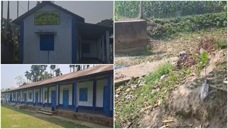 কালভার্টের সমস্যায় যাওয়া হয় না স্কুলে, ভবিষ্যৎ বিপন্ন হতে বসেছে খুদে পড়ুয়াদের