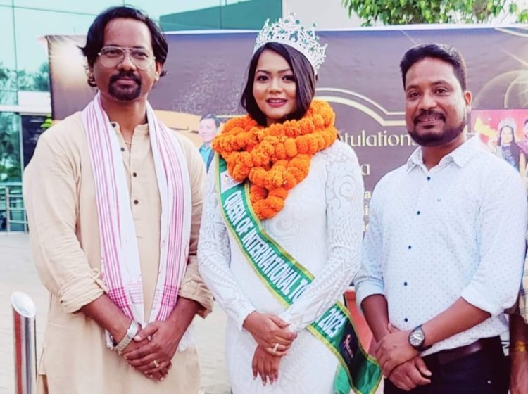 रांची की Anjel बनी Queens Of International (Tourism 2023)