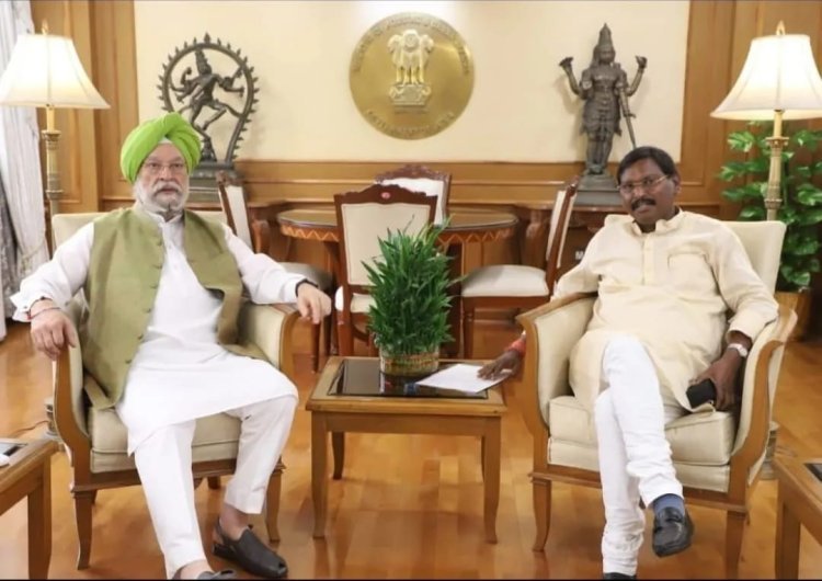 जनजातीय मामलों के मंत्री अर्जुन मुंडा ने आज रेलवे ,संचार और इलेक्ट्रॉनिक्स और सूचना प्रौद्योगिकी मंत्री  अश्विनी वैष्णव और  पेट्रोलियम एवं प्राकृतिक गैस व शहरी विकास मंत्री हरदीप सिंह पुरी से से मुलाकात की।