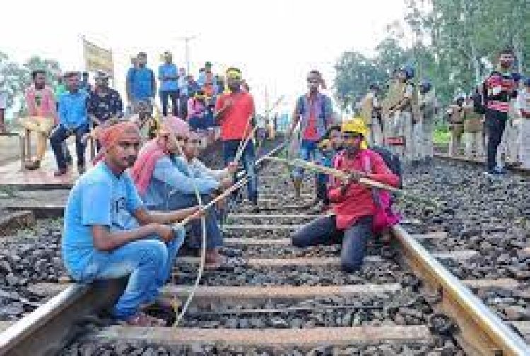 Kurmi Andolan: कुड़मी का रेल रोको आंदोलन 20 से, ट्रेनों के रद्द होने का सिलसिला शुरू