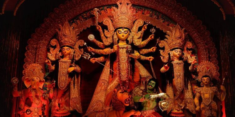 প্রবাসে দুর্গা পুজো, শঙ্কুর হাতের তৈরি প্রতিমা পাড়ি দেবে মার্কিন মুলুকে