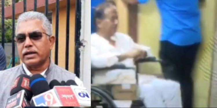 'SSKM ঘুঘুর বাসা,' জ্যোতিপ্রিয়র অসুস্থতা নিয়ে তোপ দিলীপ ঘোষের
