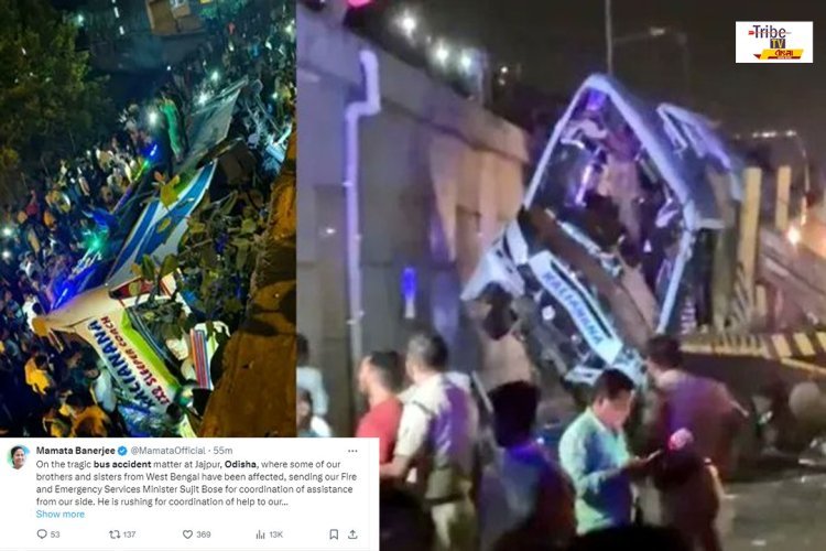 পুরী থেকে ফেরার পথে ভয়ঙ্কর দুর্ঘটনা,  সেতু থেকে নীচে পড়ল বাংলামুখি বাস