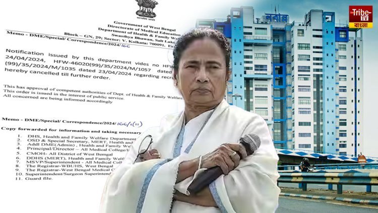 রাজ্যের সব মেডিকেল কলেজে স্থানীয় ভাবে হাউজ স্টাফ নিয়োগের প্রক্রিয়া বাতিল, ঘোষণা স্বাস্থ্য দফতরের
